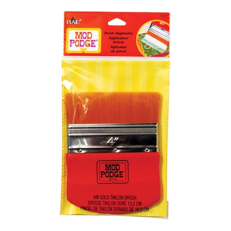 Plaid Plaid Mod Podge 4 in. Flat Brush Applicator 12917